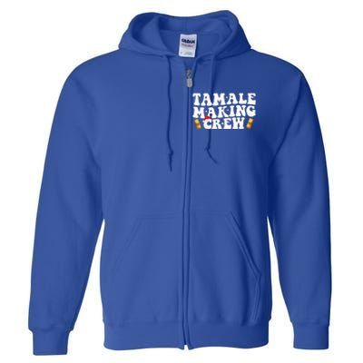 Christmas Tamale Making Crew Funny Tamali Squad Lover Food  Full Zip Hoodie