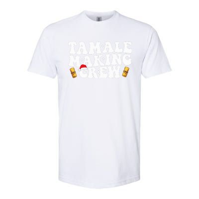 Christmas Tamale Making Crew Funny Tamali Squad Lover Food  Softstyle CVC T-Shirt