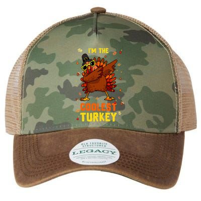 Coolest Turkey Matching Family Group Thanksgiving Party PJ Legacy Tie Dye Trucker Hat