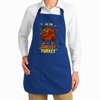 Coolest Turkey Matching Family Group Thanksgiving Party PJ Apron