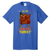 Coolest Turkey Matching Family Group Thanksgiving Party PJ Tall T-Shirt