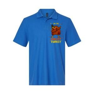 Coolest Turkey Matching Family Group Thanksgiving Party PJ Softstyle Adult Sport Polo