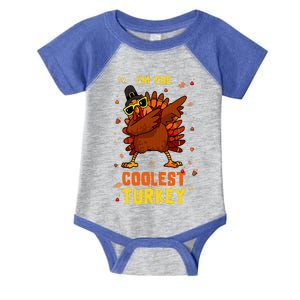 Coolest Turkey Matching Family Group Thanksgiving Party PJ Infant Baby Jersey Bodysuit