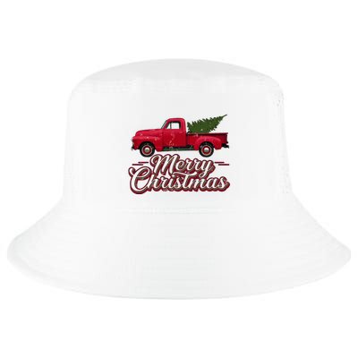 Christmas Truck Merry Christmas Cool Comfort Performance Bucket Hat
