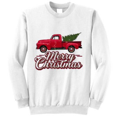 Christmas Truck Merry Christmas Sweatshirt
