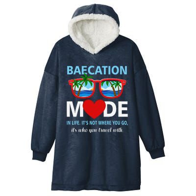 Couples Trip Matching Summer Vacation Baecation Modevibes Hooded Wearable Blanket