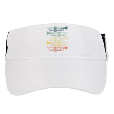 Cool Trumpet Marching Band Musician Jazz Music Adult Drive Performance Visor