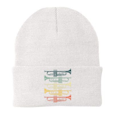 Cool Trumpet Marching Band Musician Jazz Music Knit Cap Winter Beanie