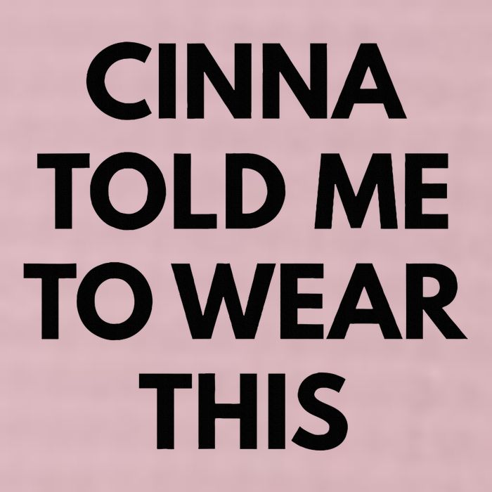 Cinna Told Me To Wear This In Black 25L Jumbo Tote