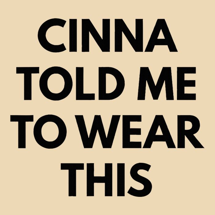 Cinna Told Me To Wear This In Black Zip Tote Bag