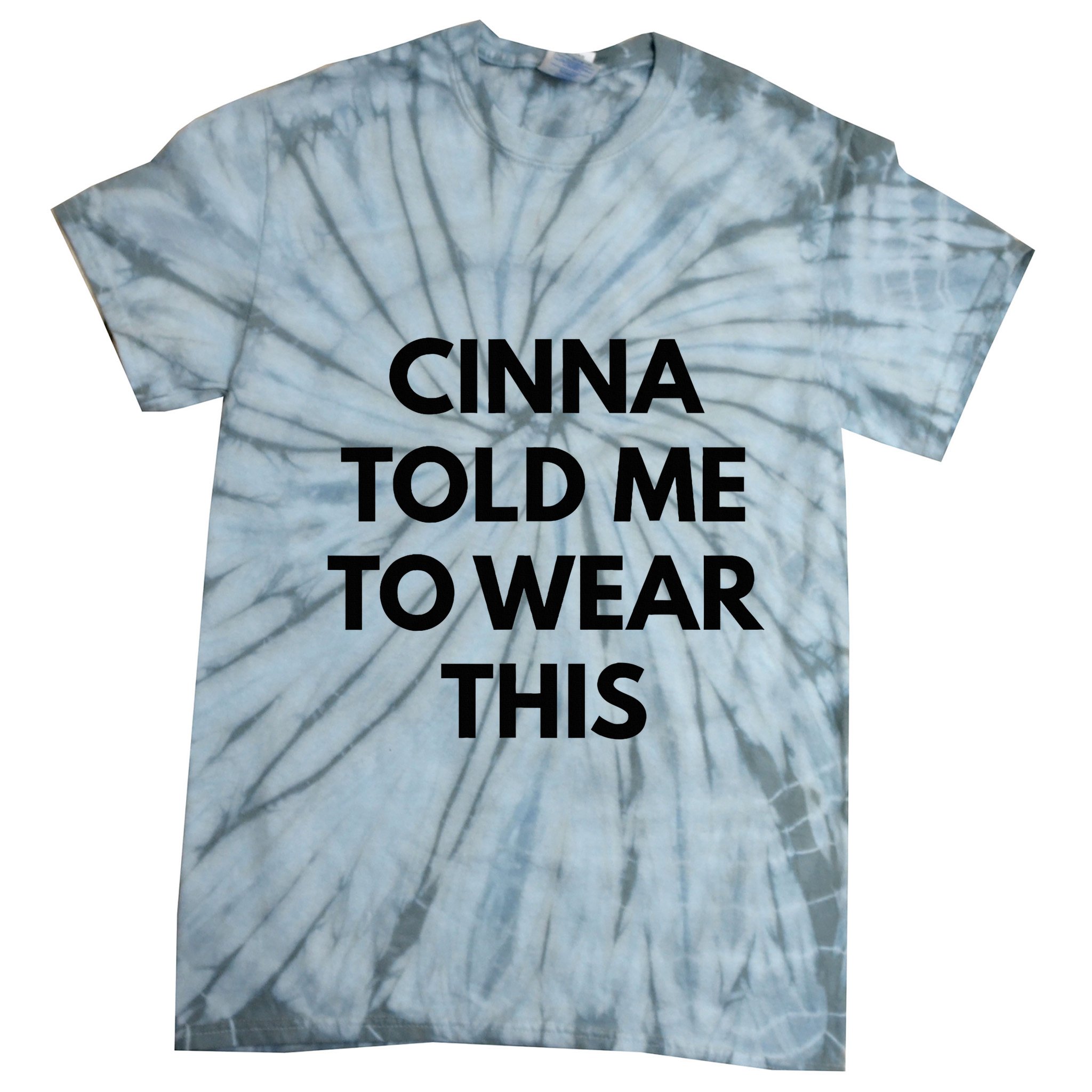 Cinna Told Me To Wear This In Black Tie-Dye T-Shirt