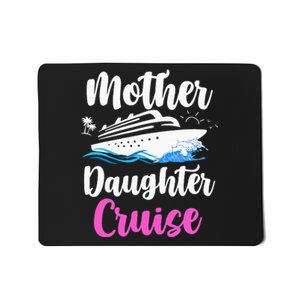 Cruise Trip Mother Daughter Cruise Ship Travelling Traveller Mousepad