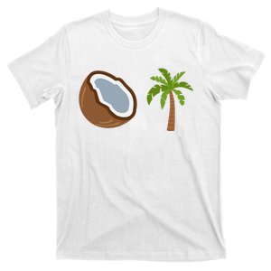 Coconut Tree Meme Patriotic Kamala Statement Usa Democrat T-Shirt