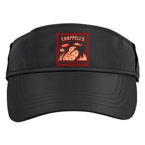 Chappell The Midwest Call Me Hot Retro Pizza Hot To Go Adult Drive Performance Visor