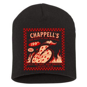 Chappell The Midwest Call Me Hot Retro Pizza Hot To Go Short Acrylic Beanie