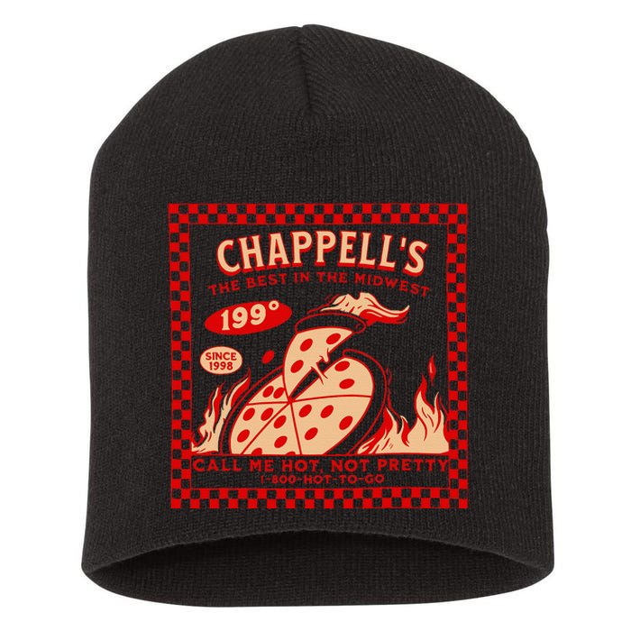 Chappell The Midwest Call Me Hot Retro Pizza Hot To Go Short Acrylic Beanie