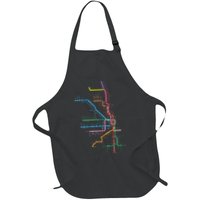 Chicago Trains Map Apron