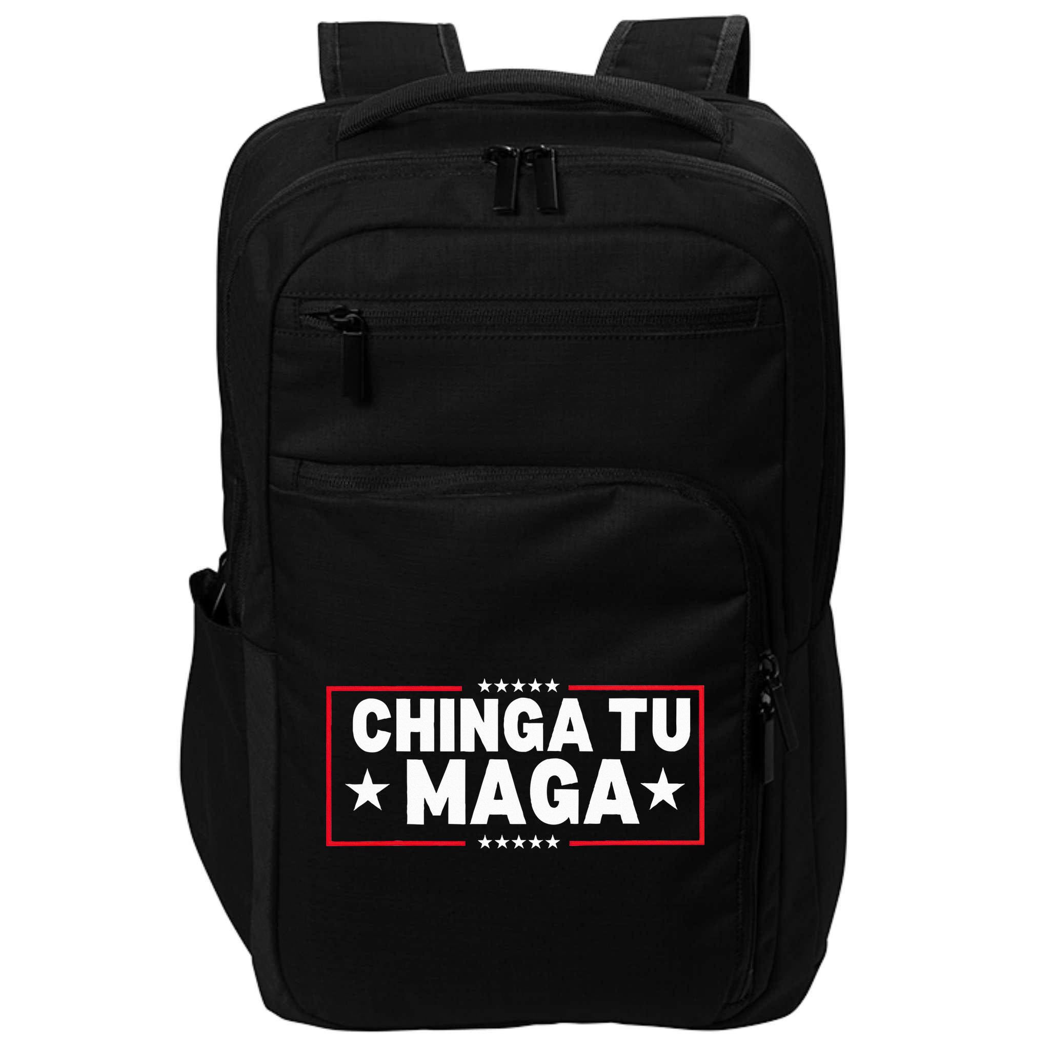 Chinga Tu Maga Election Anti Trump Latino Democrat Kamala Impact Tech Backpack
