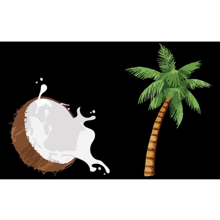 Coconut Tree Meme Patriotic Kamala Statement Usa Democrat Bumper Sticker