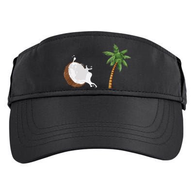 Coconut Tree Meme Patriotic Kamala Statement Usa Democrat Adult Drive Performance Visor