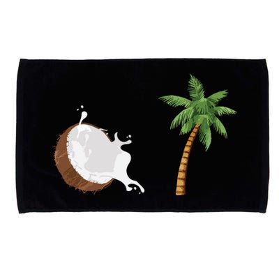 Coconut Tree Meme Patriotic Kamala Statement Usa Democrat Microfiber Hand Towel