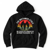 Cryptid The Mothman Stole My Catalytic Converter In Point Hoodie