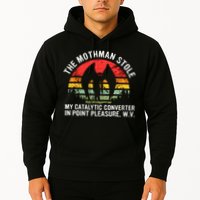 Cryptid The Mothman Stole My Catalytic Converter In Point Hoodie