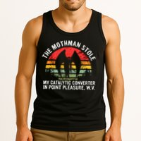 Cryptid The Mothman Stole My Catalytic Converter In Point Tank Top