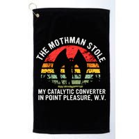 Cryptid The Mothman Stole My Catalytic Converter In Point Golf Towel