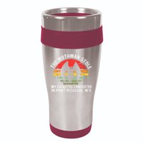 Cryptid The Mothman Stole My Catalytic Converter In Point 16oz Travel Tumbler