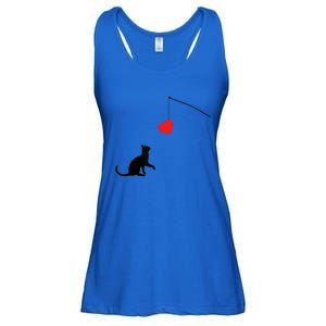 Cat Toy Meaningful Gift Valentine's Day Funny Gift For Her Or For Him Cute Gift Ladies Essential Flowy Tank