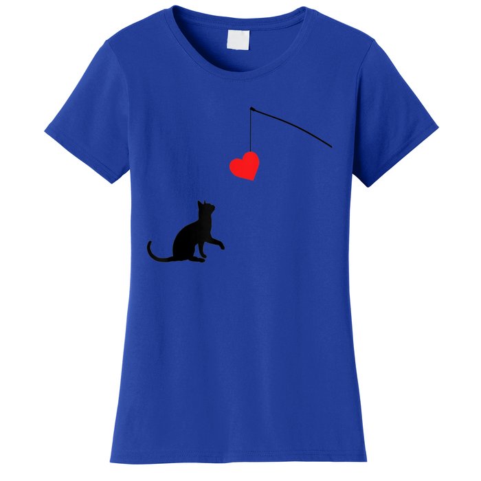 Cat Toy Meaningful Gift Valentine's Day Funny Gift For Her Or For Him Cute Gift Women's T-Shirt