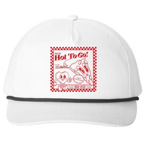 Chappell The Midwest Call Me Hot Retro Pizza Hot To Go Snapback Five-Panel Rope Hat