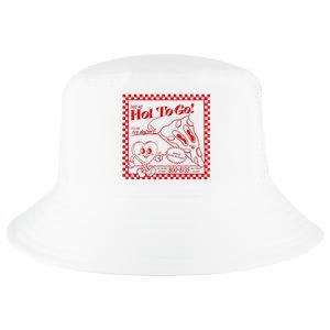 Chappell The Midwest Call Me Hot Retro Pizza Hot To Go Cool Comfort Performance Bucket Hat