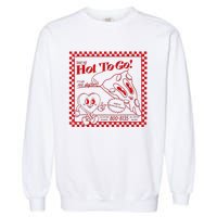 Chappell The Midwest Call Me Hot Retro Pizza Hot To Go Garment-Dyed Sweatshirt