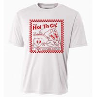 Chappell The Midwest Call Me Hot Retro Pizza Hot To Go Cooling Performance Crew T-Shirt