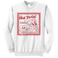 Chappell The Midwest Call Me Hot Retro Pizza Hot To Go Sweatshirt