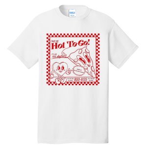 Chappell The Midwest Call Me Hot Retro Pizza Hot To Go Tall T-Shirt