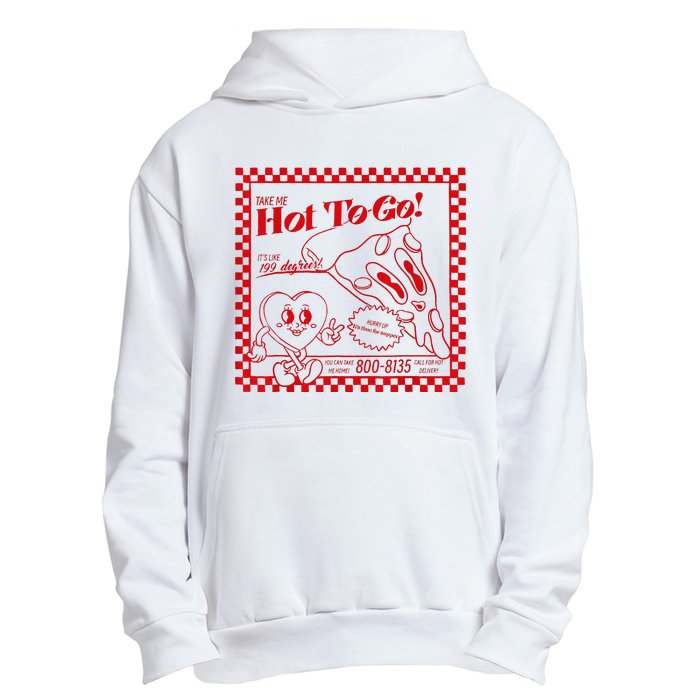 Chappell The Midwest Call Me Hot Retro Pizza Hot To Go Urban Pullover Hoodie