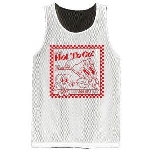 Chappell The Midwest Call Me Hot Retro Pizza Hot To Go Mesh Reversible Basketball Jersey Tank