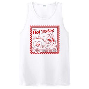 Chappell The Midwest Call Me Hot Retro Pizza Hot To Go PosiCharge Competitor Tank