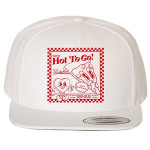 Chappell The Midwest Call Me Hot Retro Pizza Hot To Go Wool Snapback Cap