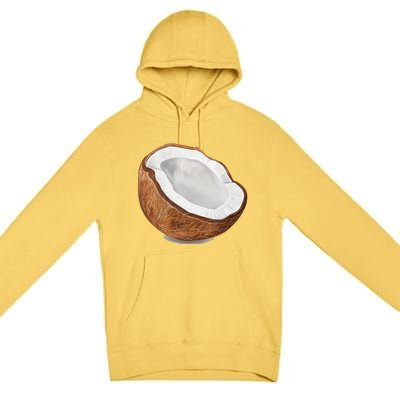 Coconut Tree Meme Patriotic Kamala Premium Pullover Hoodie