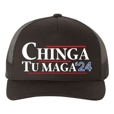 Chinga Tu Maga 24 Yupoong Adult 5-Panel Trucker Hat