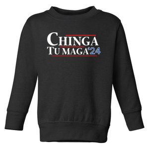 Chinga Tu Maga 24 Toddler Sweatshirt