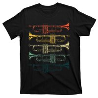 Cool Trumpet Marching Band Musician Jazz Music T-Shirt