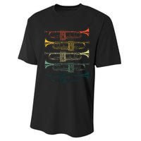 Cool Trumpet Marching Band Musician Jazz Music Performance Sprint T-Shirt