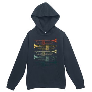 Cool Trumpet Marching Band Musician Jazz Music Urban Pullover Hoodie