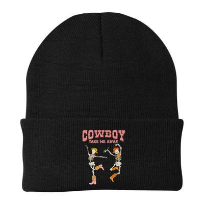 Cow Take Me Away Skeleton Western Southern Country Music Beanie