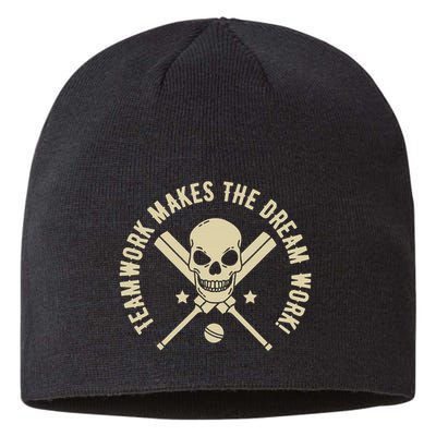 Colorful Teamwork makes the Dream Work! Cricket Sustainable Beanie